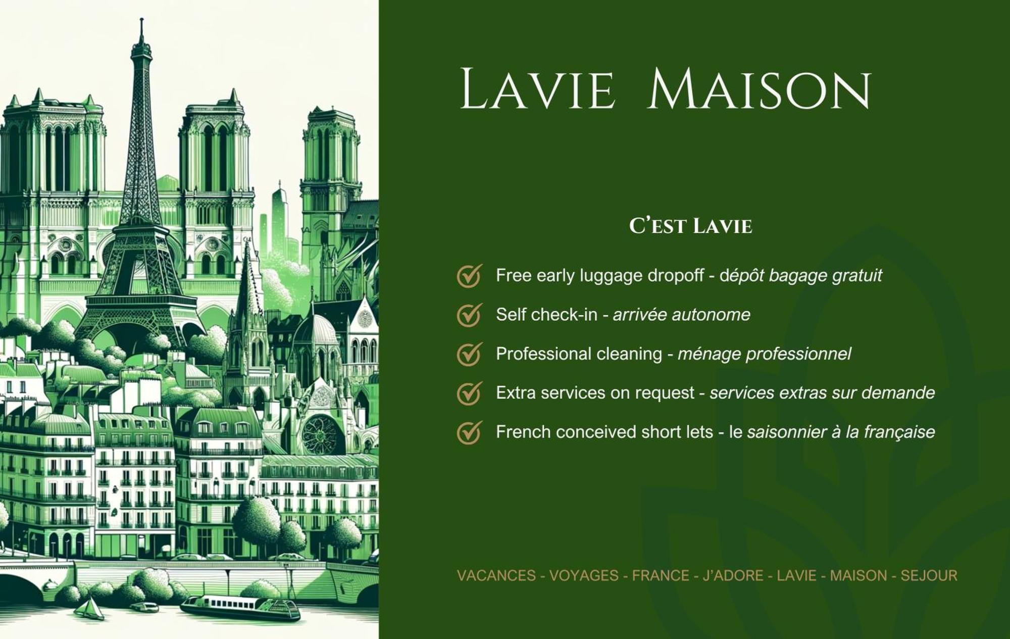 Lavie Maison - Comfortable Studio Near The Marais Paris Extérieur photo